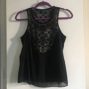 Vintage American Eagle Lace Detail Top